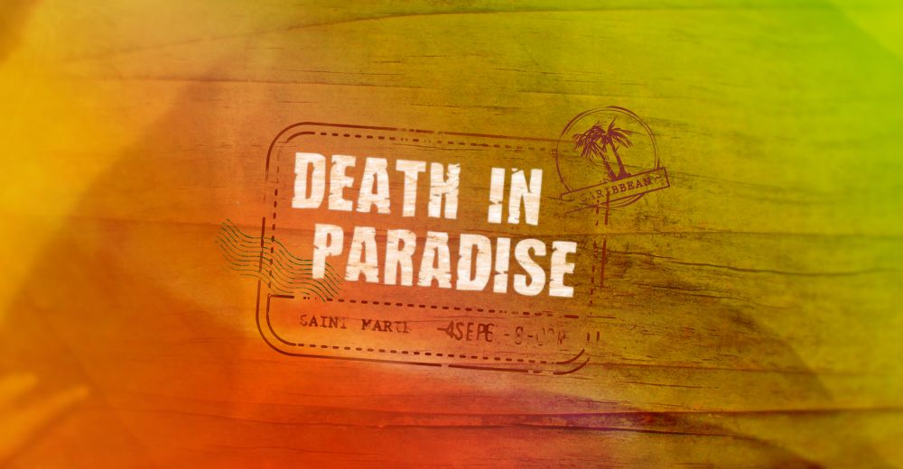 Death In Paradise Stamp.
