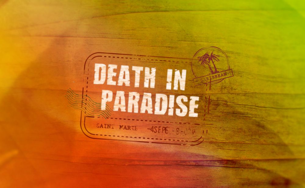 Death In Paradise Stamp.